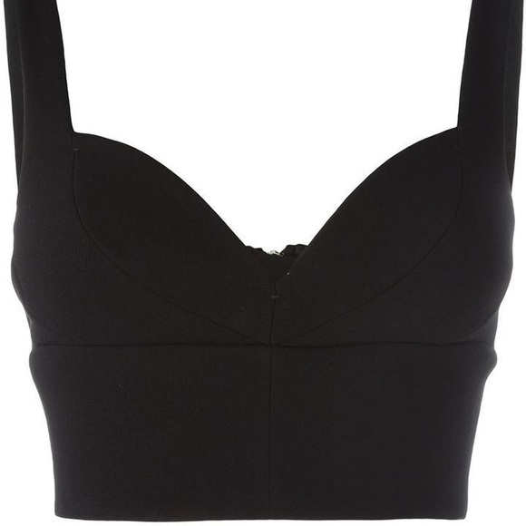 MICHAEL Michael Kors Black Crop Top - Picture 4 of 4